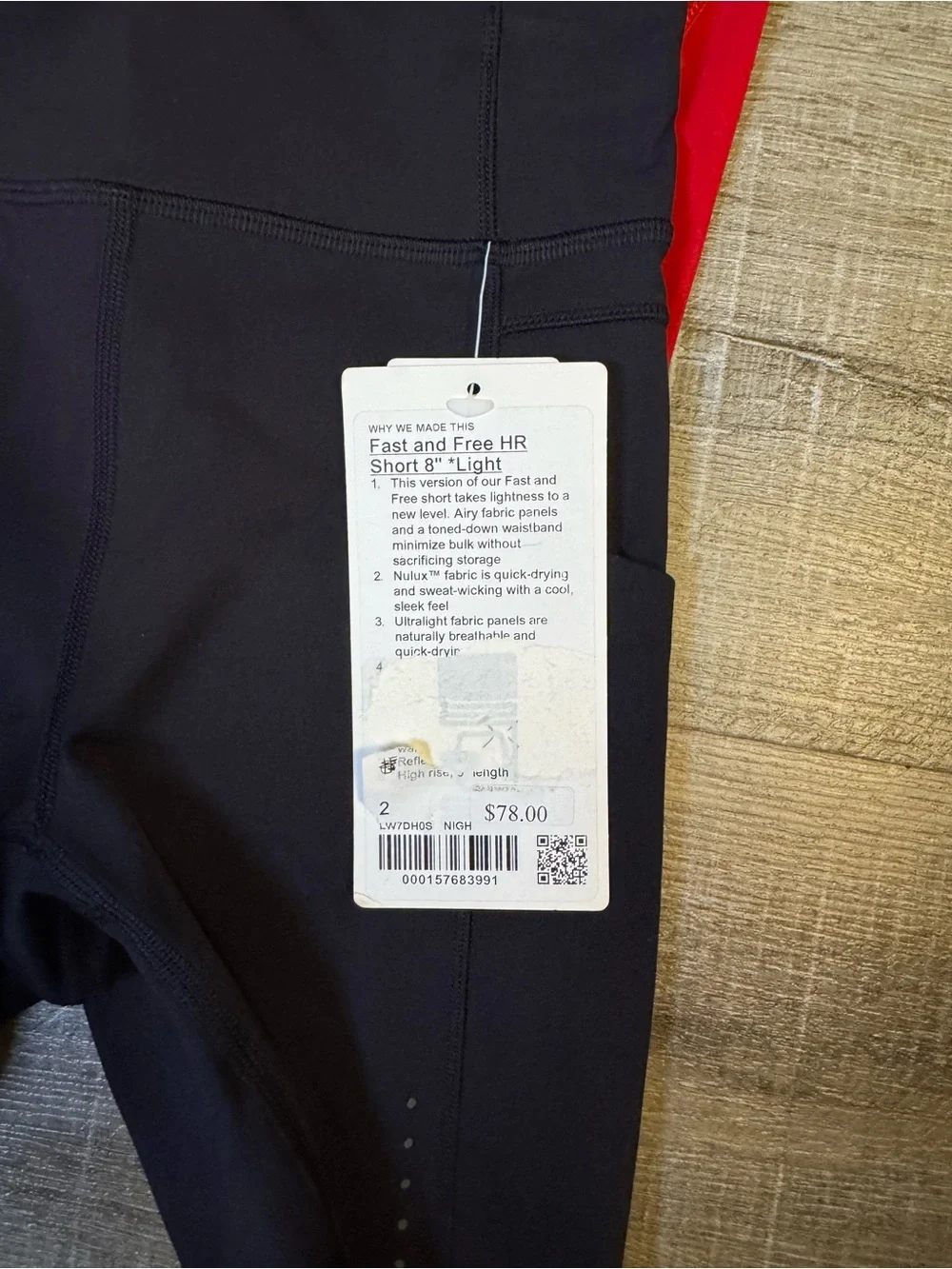lululemon‎ athletica Bike Shorts Bundle in Blue, Black, Red, Royal Blue Camo